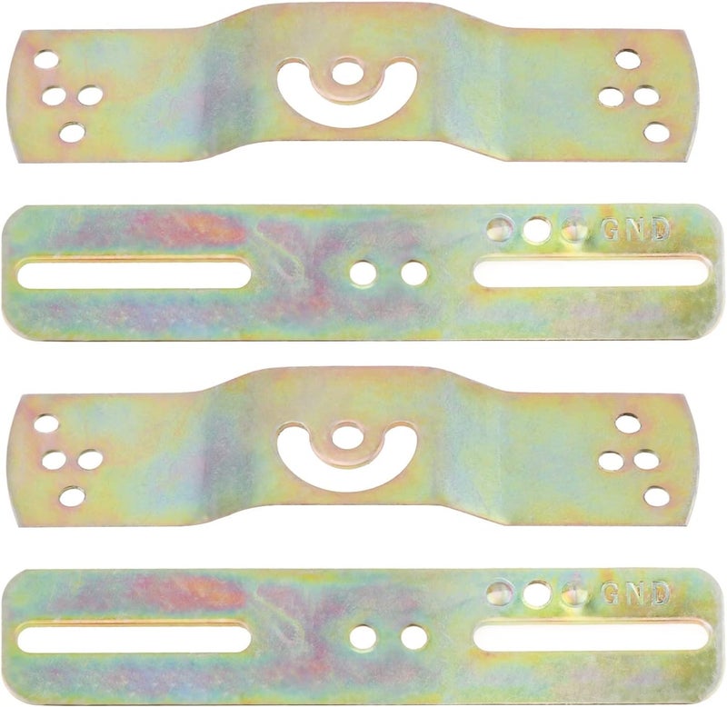 RTNLIT Light Fixture Mounting Bracket, 4" Universal Chandelier Crossbar with Screws and Nuts, Cross-Shaped Lighting Parts,180 Rotatable and Fixed(Pack of 2) - Image 3